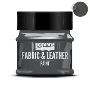 PentArt Textil és bőrfesték - csillogó grafit - 50 ml