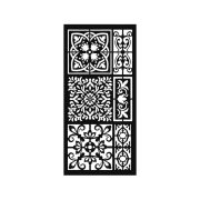 Stencil TD méret 12 x 25 cm - 0,5 mm - Csempeminta