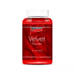 PentArt Bársonypor - piros - 17 g