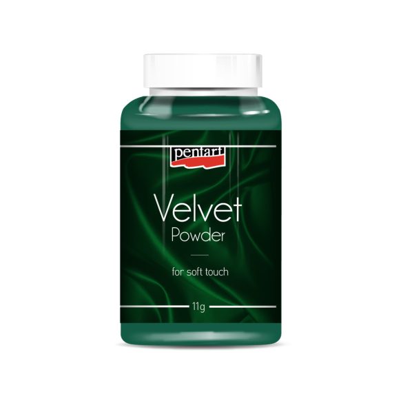 PentArt Bársonypor - zöld - 11 g