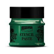 PentArt Stencilező paszta - gyöngyház - 50 ml - zöld