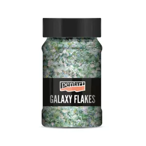 PentArt Galaxy Flakes - föld zöld - 100 ml