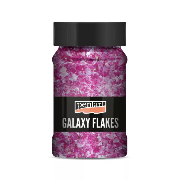 PentArt Galaxy Flakes - vénusz magenta - 100 ml