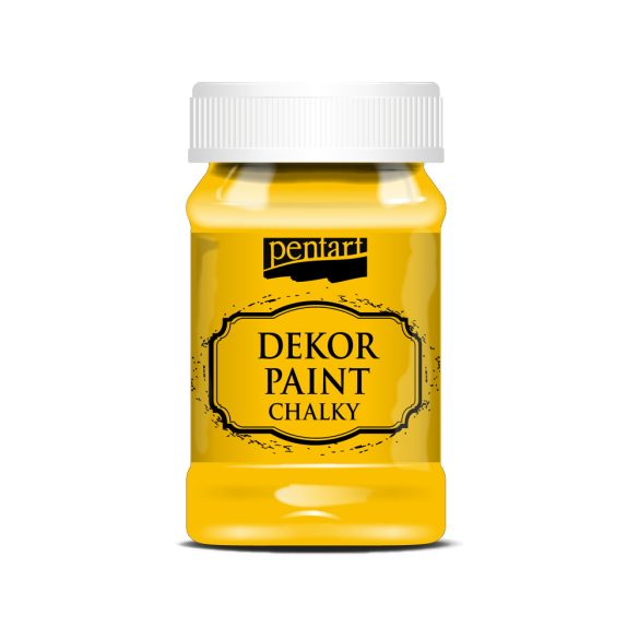 PentArt Dekor krétafesték - napsárga - 100 ml