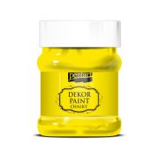 PentArt Dekor krétafesték - citromsárga - 230 ml