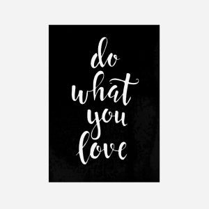 Szita-stencil 147 x 210 mm - Do what you love