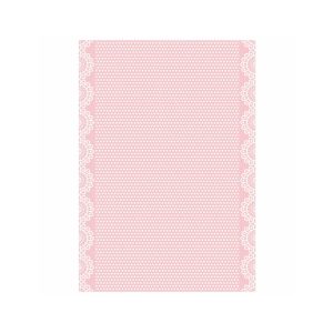 Dekupázs rizspapír - DayDream pink textúra - A4