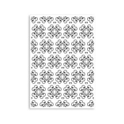   Stencil G méret 21 x 29,7 cm - Casa Granada tapéta mintás csempe