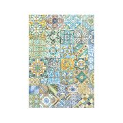 Dekupázs rizspapír - Blue Dream - Tiles - A4