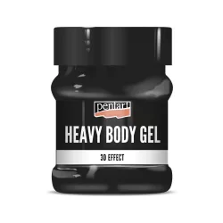 PentArt Sűrű gélpaszta - fényes - fekete - 230 ml