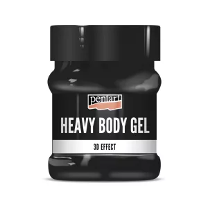 PentArt Sűrű gélpaszta - fényes - fekete - 230 ml