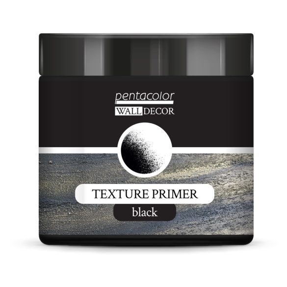 PentArt Wall Decor - Texturáló alapozó - fekete - 500 ml