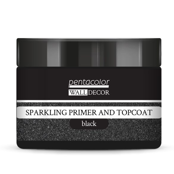 PentArt Wall Decor - Csillogó alapozó és bevonó - fekete - 150 ml