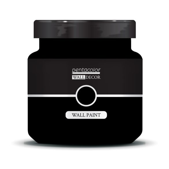 PentArt Wall Decor - Falfesték - mélyfekete - 1000 ml