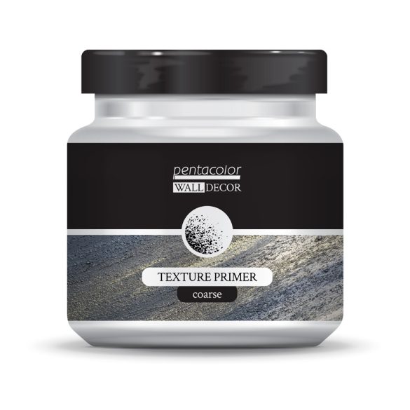 PentArt Wall Decor - Texturáló alapozó - durva - fehér - 2,5 l