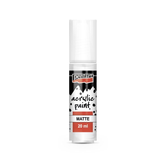 PentArt Matt akrilfesték - fehér - 20 ml