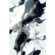   Márvány mintás falpanel 1220 x 2440 mm - szürke - fekete - arany