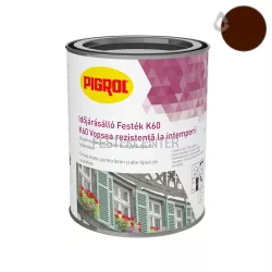 Pigrol K60 Időjárásálló festék - brasil barna - 0,75 l
