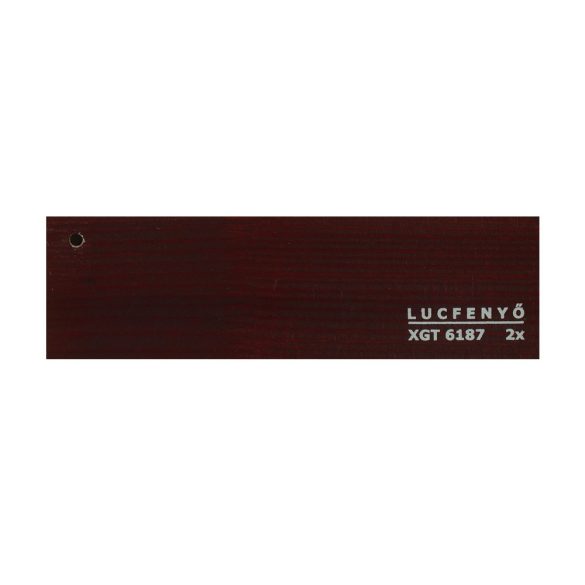 Milesi XGT 6187 viaszos vékonylazúr - vörös mahagóni - 1 l