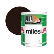 Milesi XGT 8019 viaszos vékonylazúr - RAL8019 - 25 l