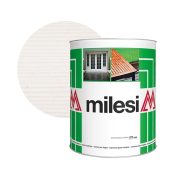 Milesi XGT 9010 viaszos vékonylazúr - RAL9010 - 25 l