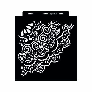 Stencil 35 x 35 cm - Mandala 05 - nagy