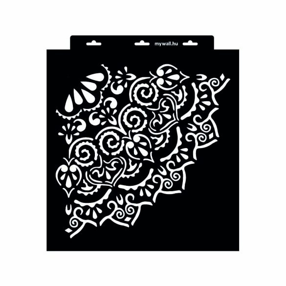 Stencil 35 x 35 cm - Mandala 05 - nagy