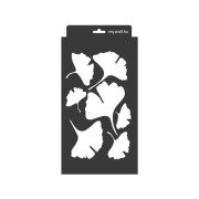 Stencil 15 x 25 cm - Ginkgo - kicsi