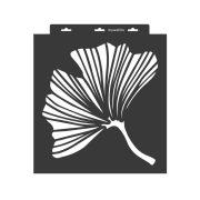 Stencil 33 x 35 cm - Ginkgo - nagy