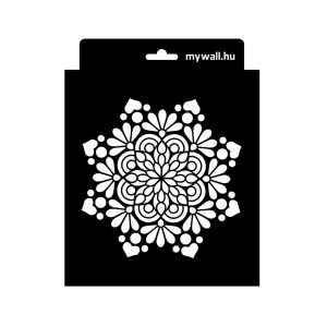 Stencil 16 x 16 cm - Mandala 07 - mini