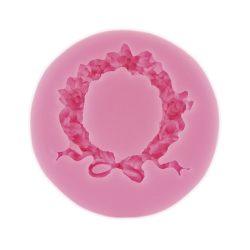   PentArt Szilikon lágy nyomóforma - koszorú - 6,1 cm x 0,9 cm