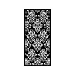 Vastag stencil 12 x 25 cm - Golden Harmony wallpaper