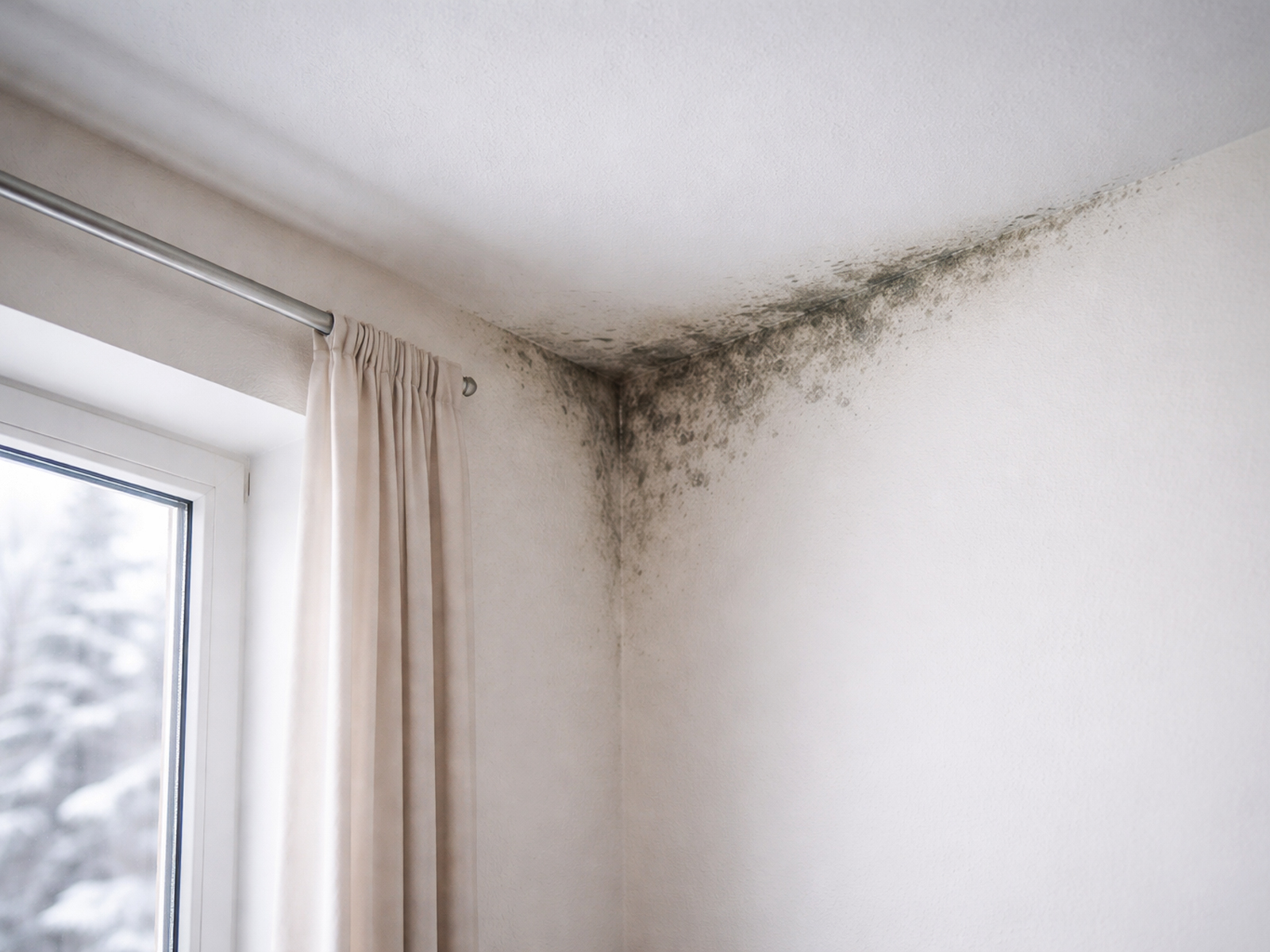 Penész a sarokban? Így előzd meg és tüntesd el végleg télen!